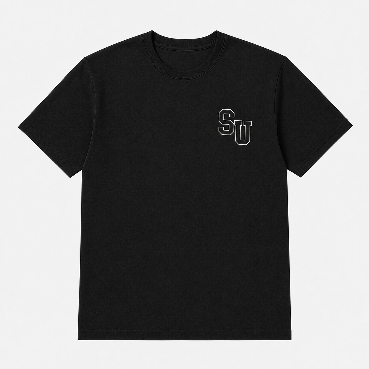 Speed University Dept of Speed black T-shirt front view