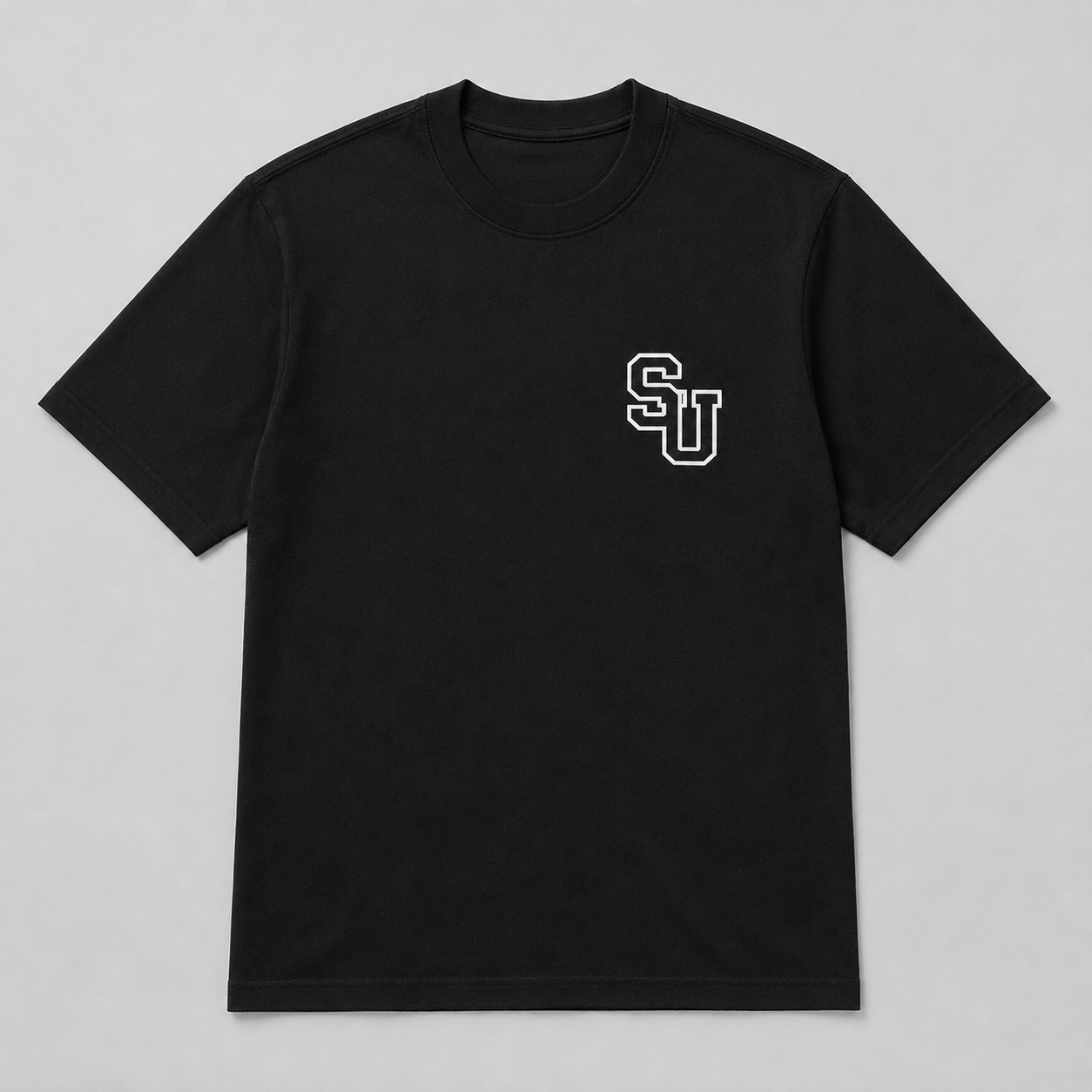 Speed University I Love Racing black T-shirt front view