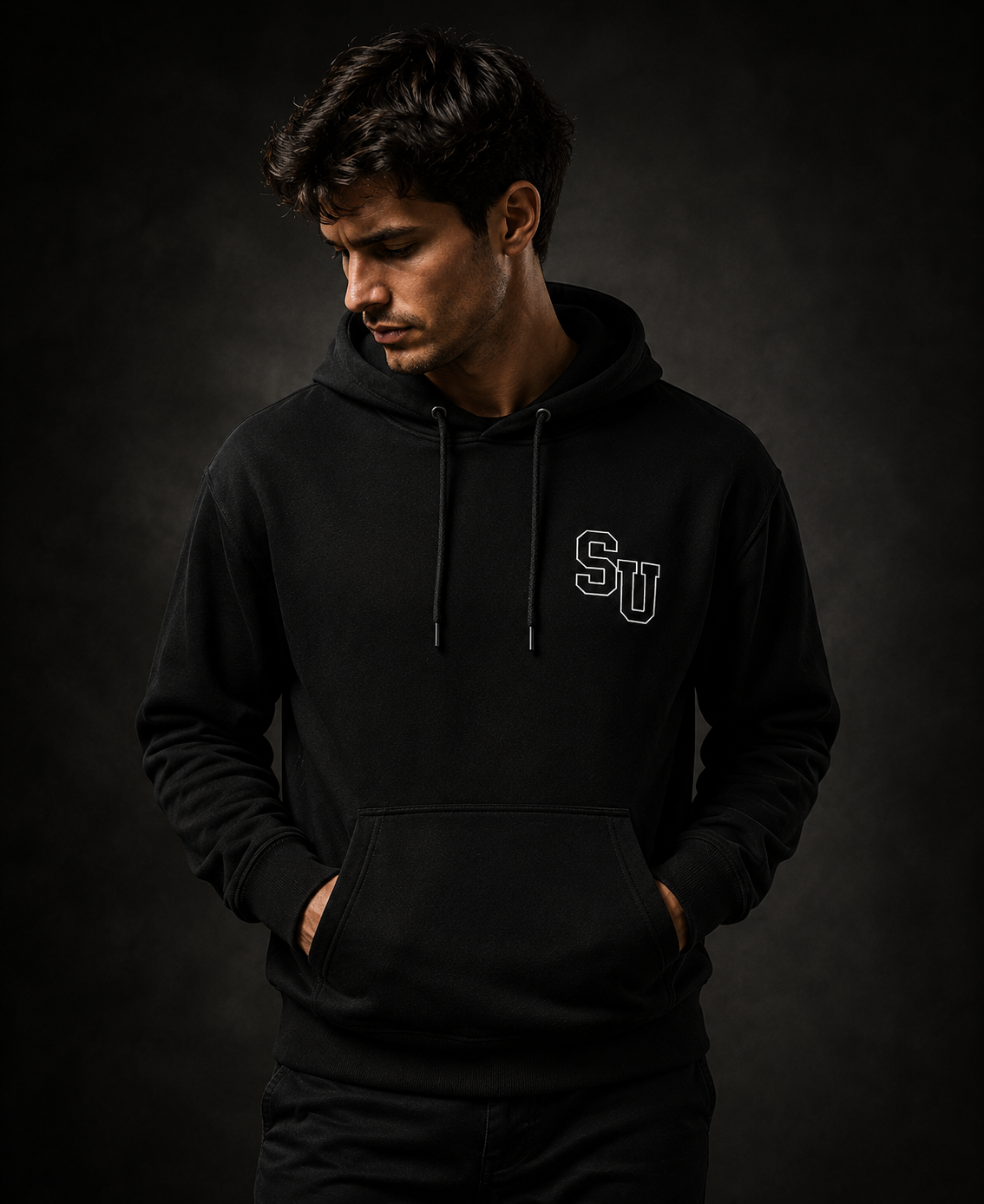 Speed University apparel model