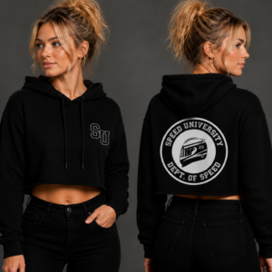 Speed University Women’s Helmet Cropped Sweatshirt