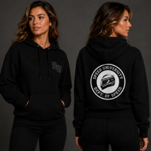 Speed University Women’s Helmet Black Sweatshirt