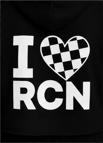 Speed University Women’s I Love Racing Cropped Sweatshirt - Image 4