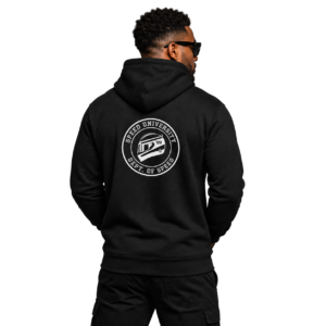 Speed University Mens Helmet Black Hoodie