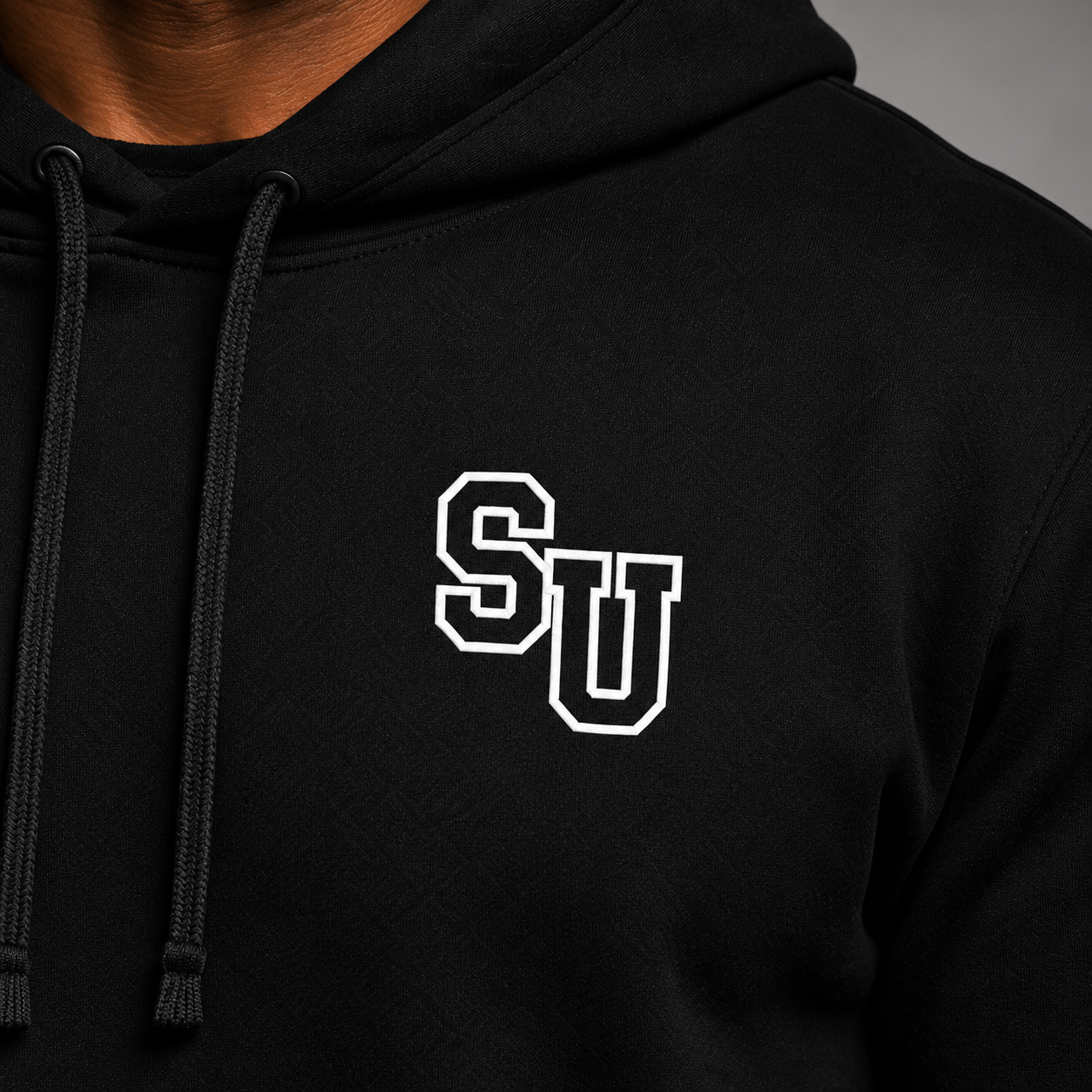 Speed University Mens Helmet Black Hoodie - Image 2
