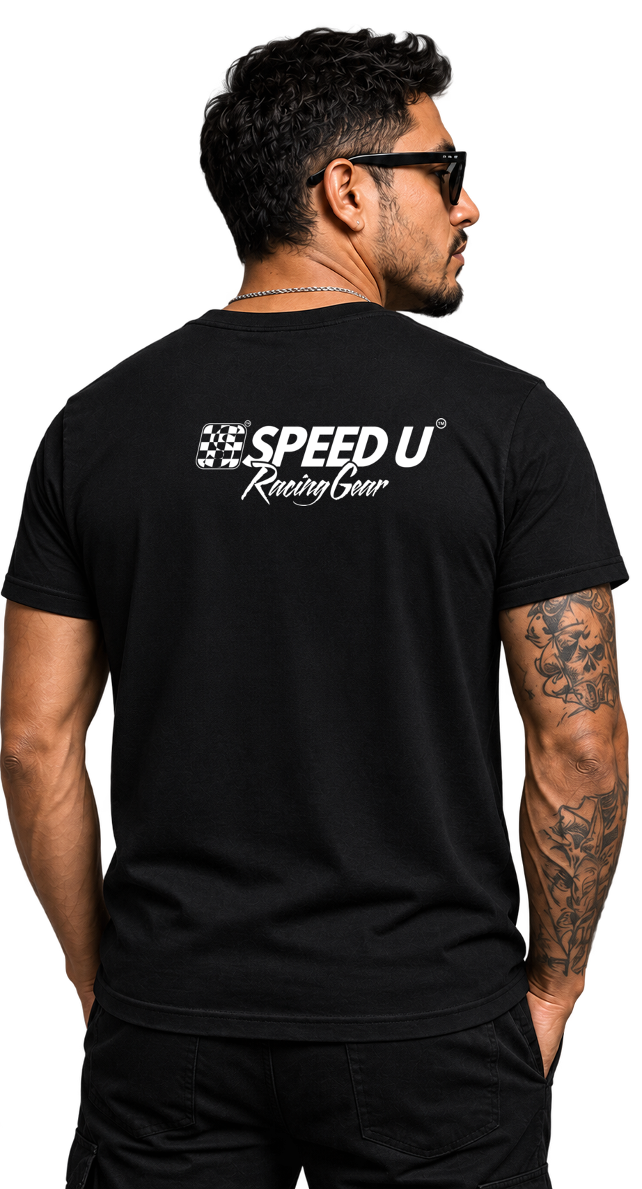Speed University Mens Speed U Gear Black T-Shirt - Image 2