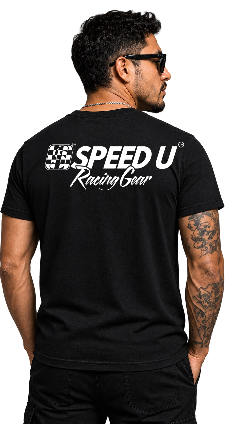 Speed University Mens Speed U Gear Black Hoodie - Image 2