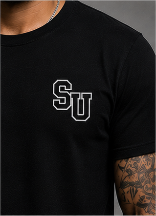 Speed University Mens Speed U Gear Black T-Shirt - Image 3