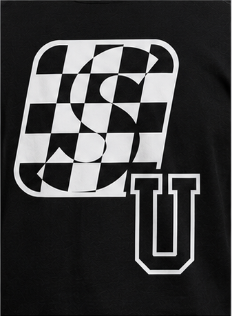Speed University Mens Speed U Graphic Black T-Shirt - Image 5