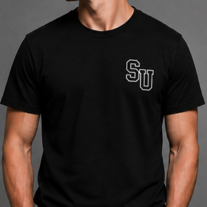 Speed University Mens I Love Racing Black T-Shirt
