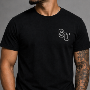 Speed University Mens Dept. of Speed Wheel Black T-Shirt